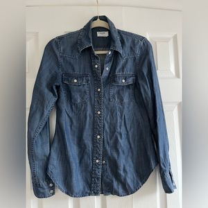 Frame Denim shirt. Perfect condition. Size xsmall. High quality designer denim